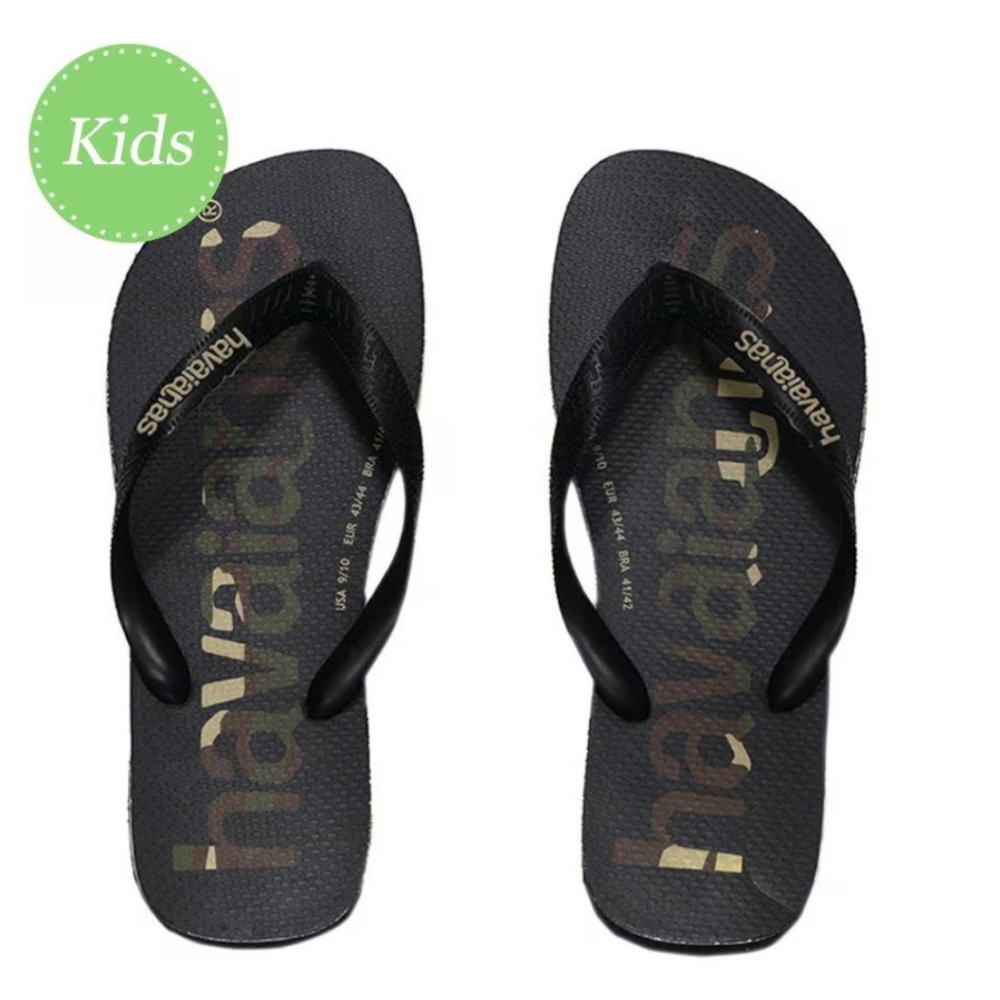 NWT Youth Havaianas Logomania Flip-flops